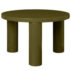 Ferm LIVING Table Basse Post, 65 cm, Vert Olive