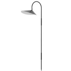 Ferm LIVING Grande Lampe Murale Pivotante Arum, Noir