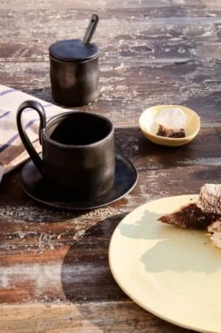 Ferm LIVING Petite Assiette Flow, Noir -Ferm Living 79 1639 1