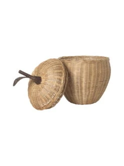 Ferm LIVING Panier Tressé Small Apple -Ferm Living Apple braided storage 100229 206 2