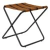 Ferm LIVING Tabouret Desert, Noir - Rayé 1 Ferm LIVING Tabouret Desert, Noir - Rayé -Ferm Living Desert Stool Black Stripe