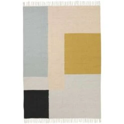 Ferm LIVING Tapis Kelim, Squares, 160 X 250 Cm