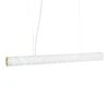 Ferm LIVING Suspension Vuelta, 100 cm, Blanc - laiton -Ferm Living FL1104263020 fermLIVING VueltaPendant 100 WhiteBrass pack 1 kb