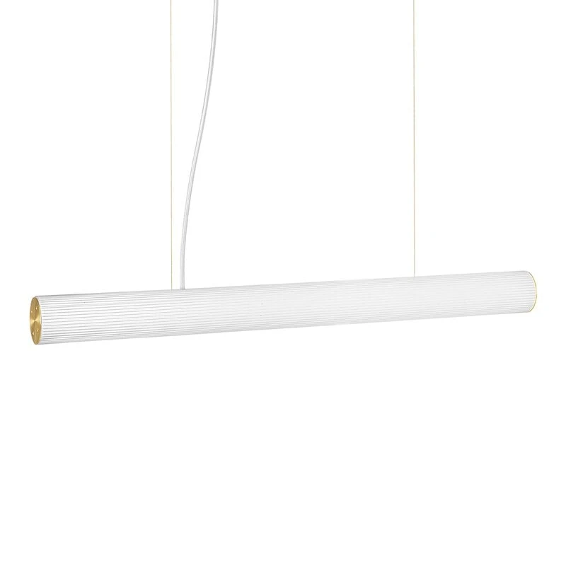 Ferm LIVING Suspension Vuelta, 100 cm, Blanc - laiton 3 Ferm LIVING Suspension Vuelta, 100 cm, Blanc - laiton