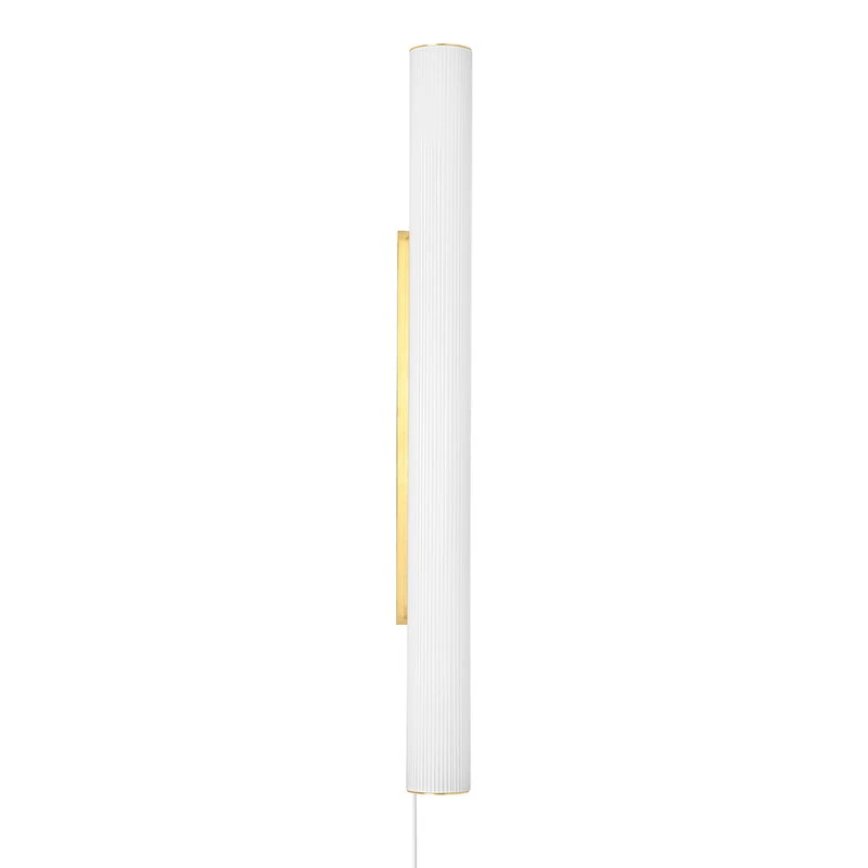 Ferm LIVING Applique Vuelta, 100 cm, Blanc - laiton 3 Ferm LIVING Applique Vuelta, 100 cm, Blanc - laiton