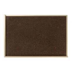 Ferm LIVING Tableau D’affichage Kant, 63 x 96 cm, Marron - Cashmere