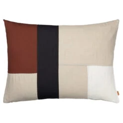 Ferm LIVING Coussin Part, 60 X 80 cm, Cannelle