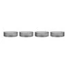 Ferm LIVING Bols De Service Ripple, Lot De 4, Smoke Grey -Ferm Living FL1104266336 fermLIVING RippleServingBowls Smoked 1104266336 pack 1 kb