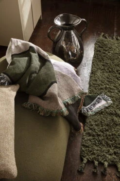 Ferm LIVING Couverture Vista, Blanc Cassé - Lilas -Ferm Living FL114264373 3 EE