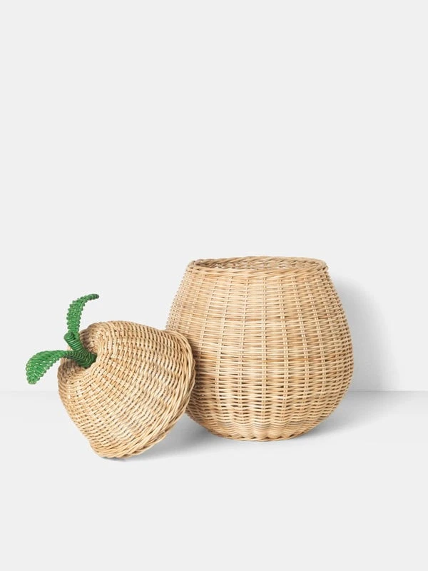 Ferm LIVING Panier Tressé Pear 4 Ferm LIVING Panier Tressé Pear – Image 2