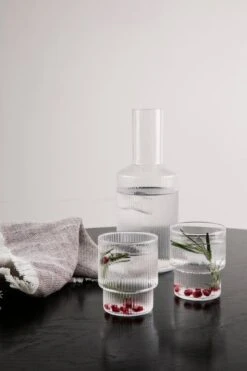 Ferm LIVING Carafe Ripple, Transparente -Ferm Living ferm living 13 8571