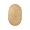Ferm LIVING Petit Tapis Ovale En Jute Eternal, Naturel -Ferm Living ferm living eternal pieni oval juuttimatto luonnonv mv