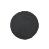 Ferm LIVING Petit Tapis Rond En Jute Eternal, Noir