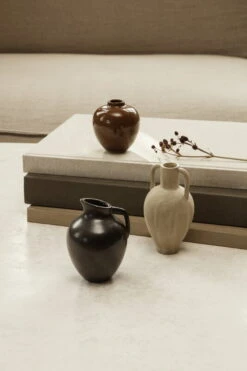 Ferm LIVING Vase Ary Mini, L, Sable -Ferm Living fermLIVING AW21 AryMiniVases image