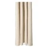 Ferm LIVING Rideau De Douche Chambray, Sable - Blanc Cassé -Ferm Living fermLIVING ChambrayShowerCurtain SandOffWhite EE