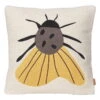 Ferm LIVING Coussin Brodé Forest, Papillon De Nuit -Ferm Living fermLIVING ForestEmbroideredCushion Moth 1104264931 pack 1