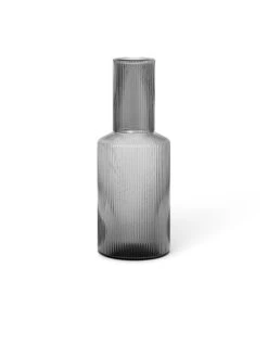 Ferm Living -Ferm Living fermLIVING RippleLid SmokedGrey pack 1