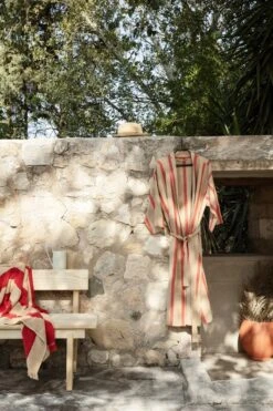 Ferm LIVING Peignoir Field, Camel - Rouge -Ferm Living fermLIVING SS22 AleeBathTowel FieldRobe image 1 1