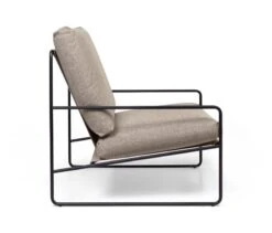 Ferm LIVING Canapé 1 Place Desert, Noir - Dark Sand Dolce -Ferm Living fermLIVING SS22 DesertSofa 1seater BlackDarkSand 1104265433 pack 2