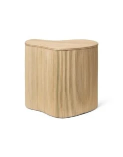 Ferm LIVING Table De Rangement Isola, 50 cm, Naturel 10 Ferm LIVING Table De Rangement Isola, 50 cm, Naturel -Ferm Living fermLIVING SS22 IsolaStorageTable Natural 1104265292 pack 2