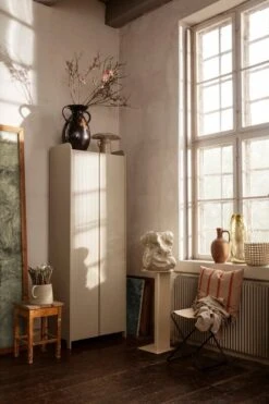 Ferm LIVING Coussin Grand, 50 X 50 Cm, Camel - rouge -Ferm Living fermLIVING SillCupboardTall image 1