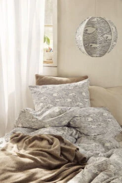 Ferm LIVING Abat-jour Brodé Stream, Blanc Cassé -Ferm Living fermLIVING StreamBedding image 2