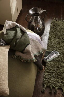 Ferm LIVING Couverture Vista, Blanc Cassé - Lilas -Ferm Living fermLIVING VistaBlanket image