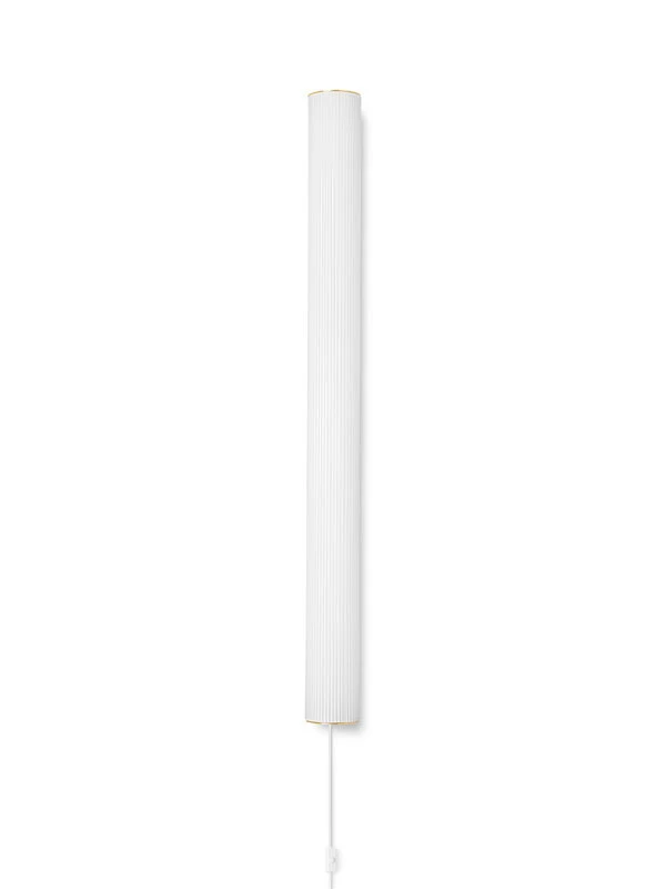 Ferm LIVING Applique Vuelta, 100 cm, Blanc - laiton 5 Ferm LIVING Applique Vuelta, 100 cm, Blanc - laiton – Image 3