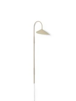 Ferm Living -Ferm Living fermLIVING AW22 ArumTallWallLamp SwingFeature Cashmere 1104266356 pack 1