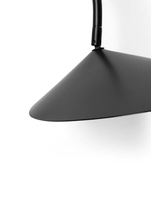Ferm LIVING Lampe Murale Pivotante Arum, Noir 4 Ferm LIVING Lampe Murale Pivotante Arum, Noir – Image 2