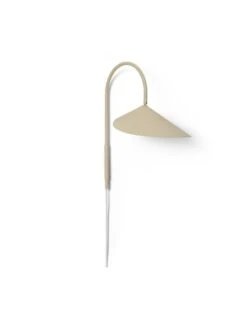 Ferm Living -Ferm Living fermLIVING AW22 ArumWallLamp SwingFeature Cashmere 1104266326 pack 1