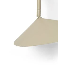 Ferm LIVING Lampe Murale Pivotante Arum, Cashmere -Ferm Living fermLIVING AW22 ArumWallLamp SwingFeature Cashmere 1104266326 pack 3