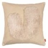 Ferm LIVING Coussin Lay, 50 x 50 cm, Sable - blanc Cassé -Ferm Living fermLIVING AW22 LayCushion SandOffWhite pack 1