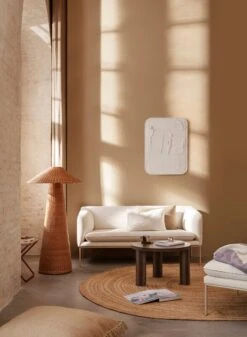 Ferm LIVING Lampadaire Dou, Naturel -Ferm Living fermLIVING DouFloorLamp VS