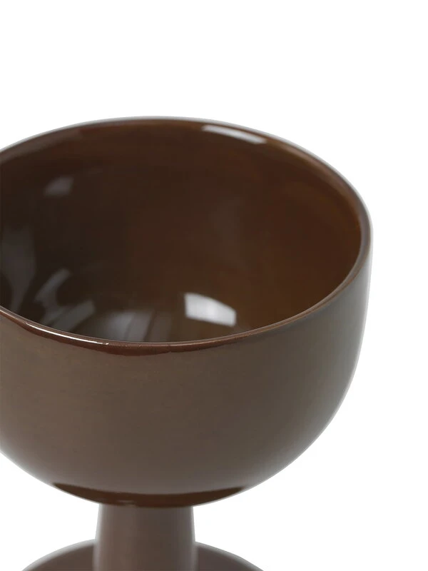 Ferm LIVING Verre à Vin En Céramique Floccula, Soil 4 Ferm LIVING Verre à Vin En Céramique Floccula, Soil – Image 2