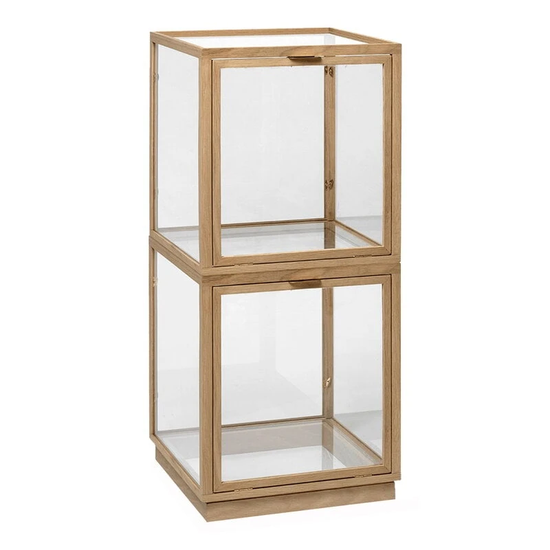 Ferm LIVING Vitrine En Verre Miru, Chêne 6 Ferm LIVING Vitrine En Verre Miru, Chêne – Image 4